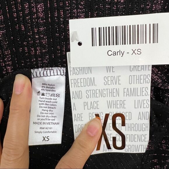 Lularoe Carly Dress Elegant Collection - Size XS - Picture 4 of 5